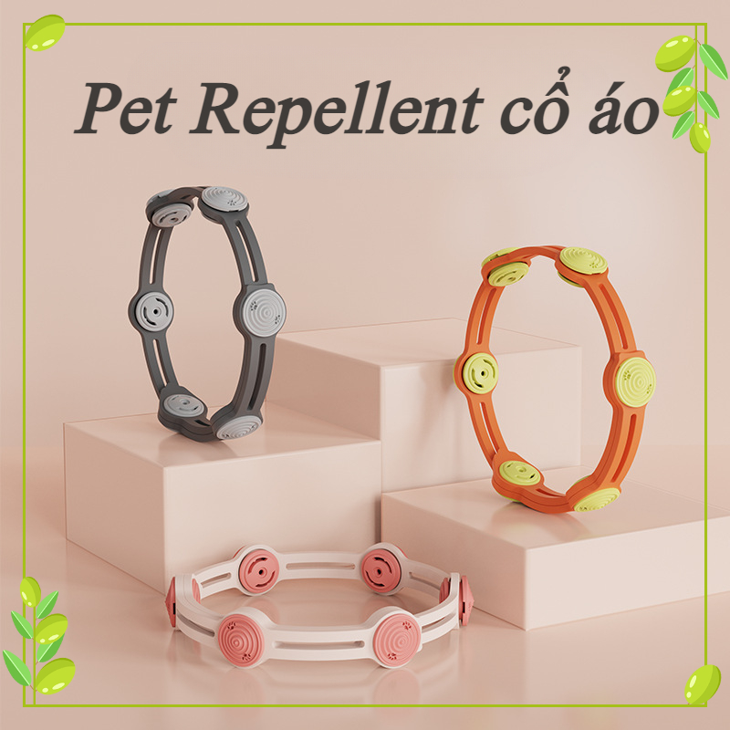 【MaoingPet】Vòng Cổ Tinh Dầu Chống Muỗi / Côn Trùng Có Thể Điều Chỉnh Kích Thước Dành Cho Thú Cưng