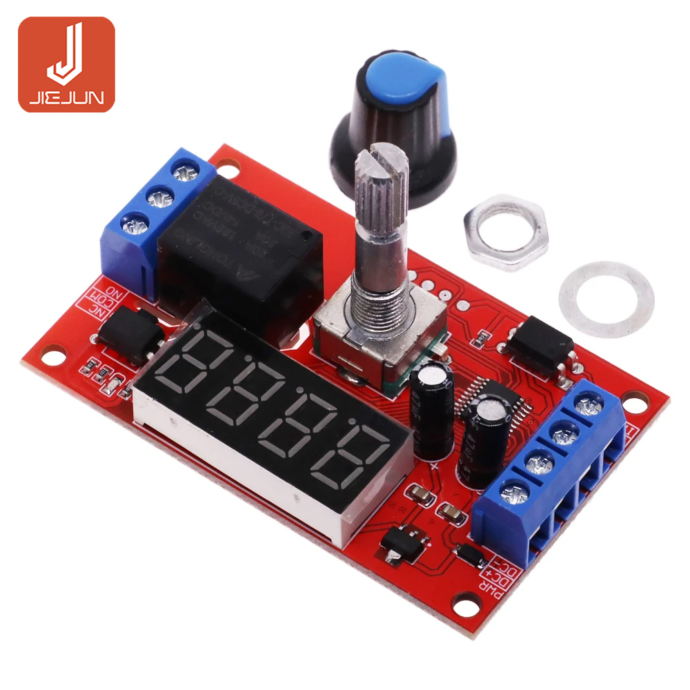 Mô Đun Rơ Le Hẹn Giờ DC 5V 12V 24V 10A 32 52 Chế Độ