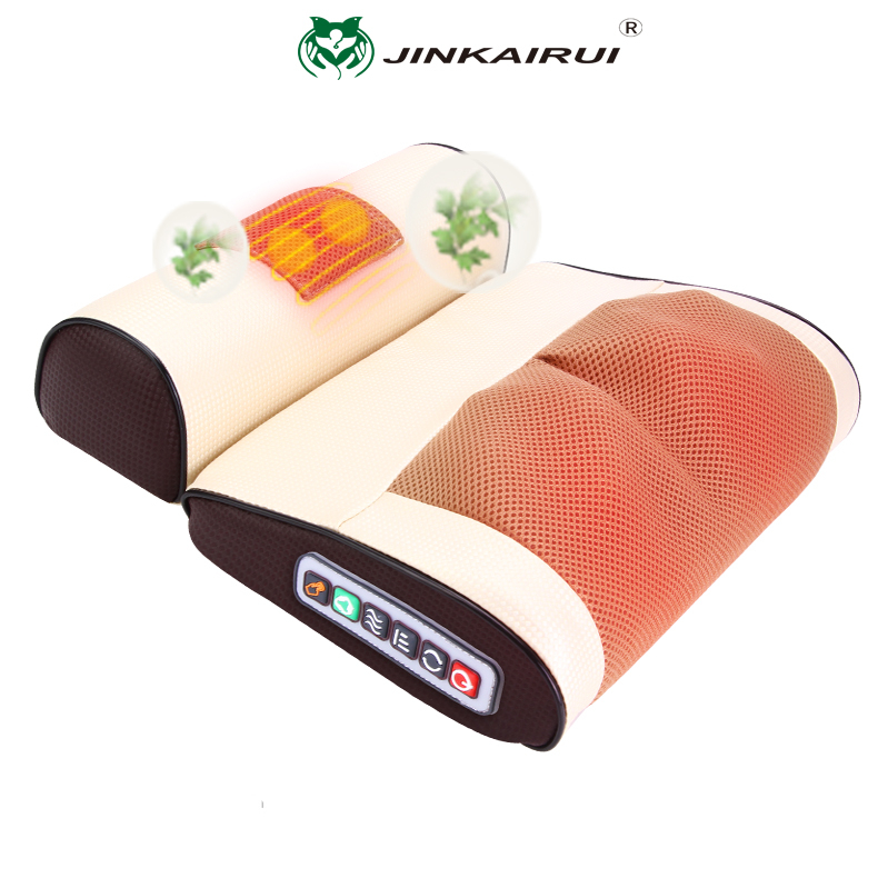 Máy Gối Massage Hồng Ngoại Jinkairui Chính Hãng Gối Vàng YQ-5