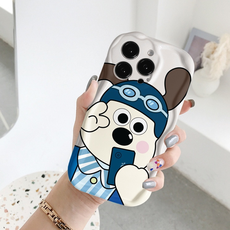 Ốp Điện Thoại Tpu In Hình Chó Con Đáng Yêu Cho iPhone 13 11 14pro 12Promax 7plus 13Pro 14 11Pro xr xsmax
