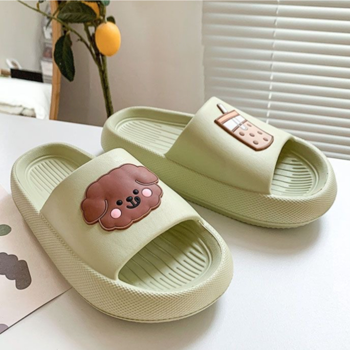 Cosy_Zone dép kiểu nữ đi chơi dép bánh mì thoáng khí Mềm Mại Chống Trượt 2023NEW MAR2904