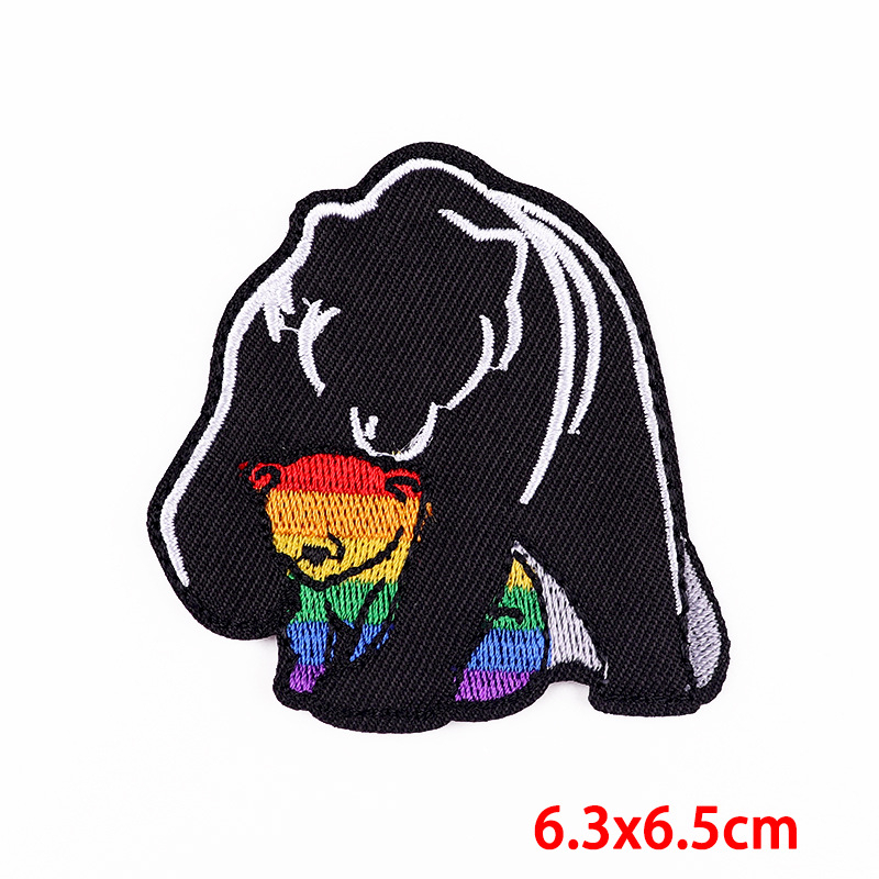 Miếng Vá Ủi Quần Áo DIY Hình Động Vật Hoạt Hình