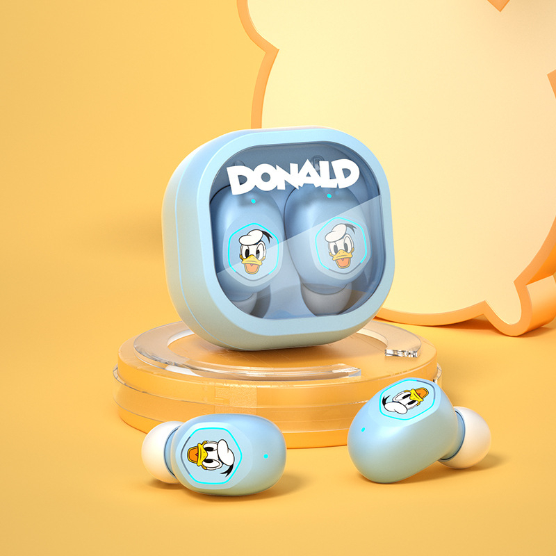 Tai Nghe Nhét Tai Bluetooth 5.2TWS Âm Thanh Sống Động Chống Nước Phong Cách Disney