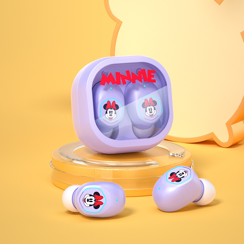 Tai Nghe Nhét Tai Bluetooth 5.2TWS Âm Thanh Sống Động Chống Nước Phong Cách Disney
