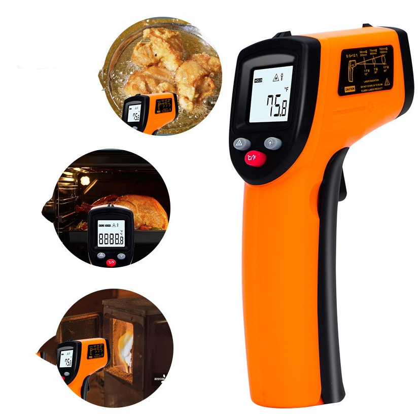 Máy Đo Nhiệt Độ Hồng Ngoại Gm320 Không Tiếp Xúc Dùng Trong Công Nghiệp -50-380 Độ