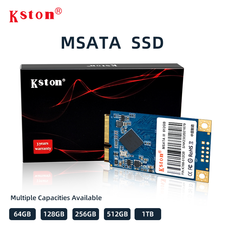 Ổ Cứng Sata3 Msata SSD 256GB 128GB 512GB Mini Sata Cho Máy Tính