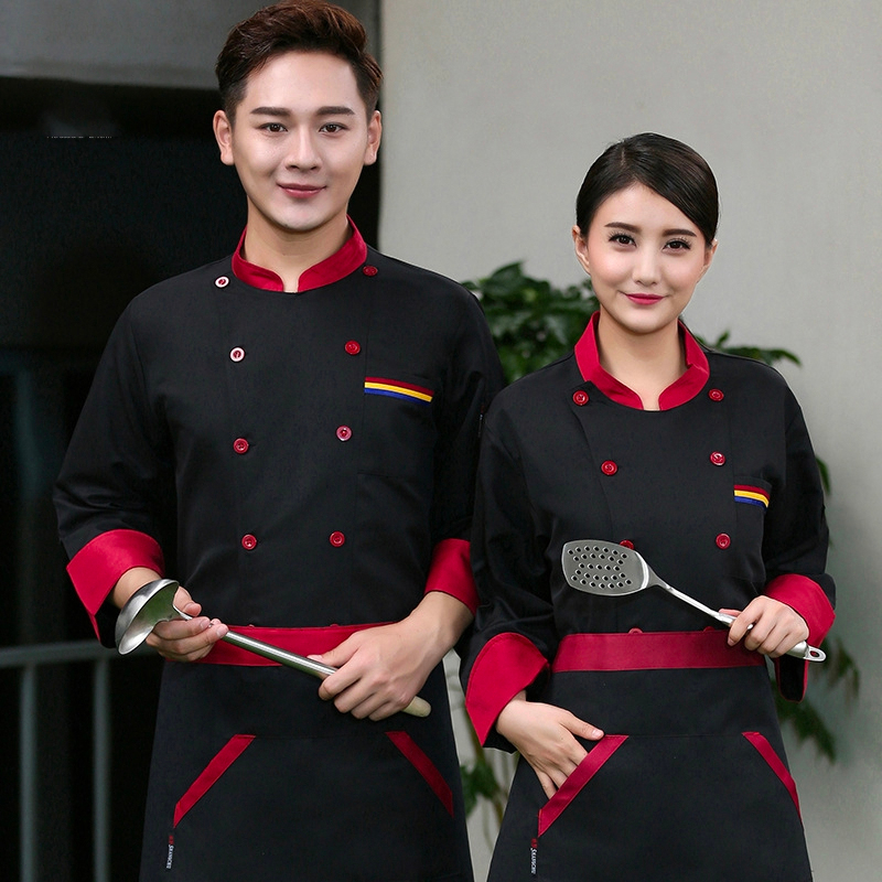 Áo đầu bếp WEBURSE ngắn tay chất vải đẹp hàng nhập khẩu