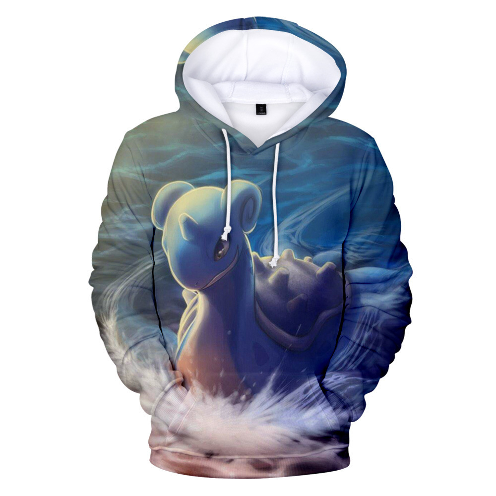 Áo Khoác Hoodie In Hình Hoạt Hình Pokemon Cho Bé