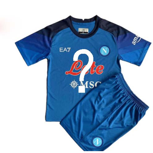 Napoli Bộ Quần Áo Bóng Đá Đội Tuyển Napoli Mùa Giải 2022 / 2023 Cho Bé