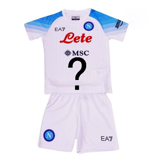 Napoli Bộ Quần Áo Bóng Đá Đội Tuyển Napoli Mùa Giải 2022 / 2023 Cho Bé