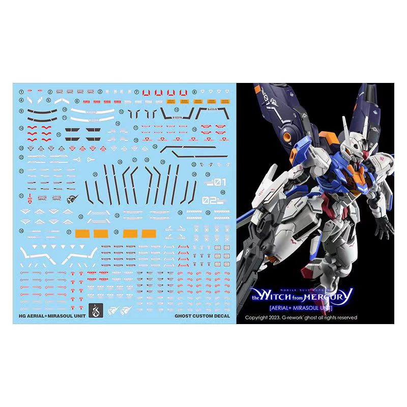 Miếng Dán Phản Quang Hình Ma Độc Đáo Tỉ Lệ 1 / 144