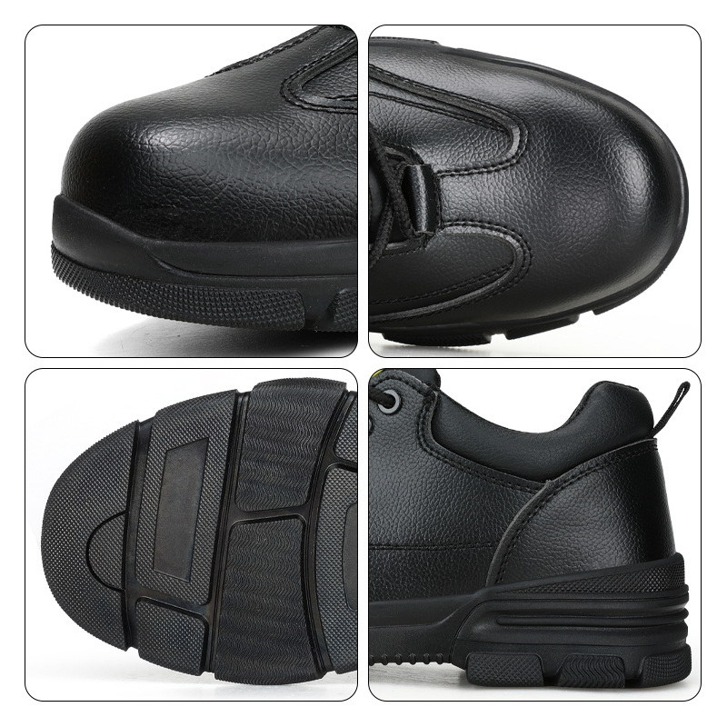 Giày Bảo Hộ Lao Động GUYISA 10KV Màu Đen Chống Nước / Dầu / Trầy Xước Thoải Mái