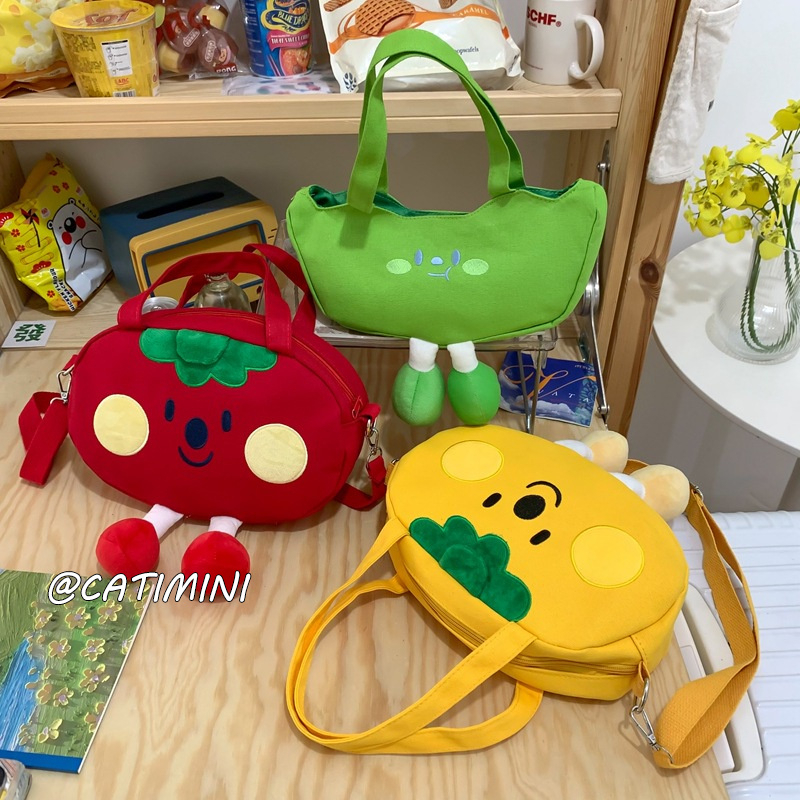 CATIMINI  Túi Đeo Chéo Đựng Điện Thoại Dễ Thương Phong Cách Hàn Quốc