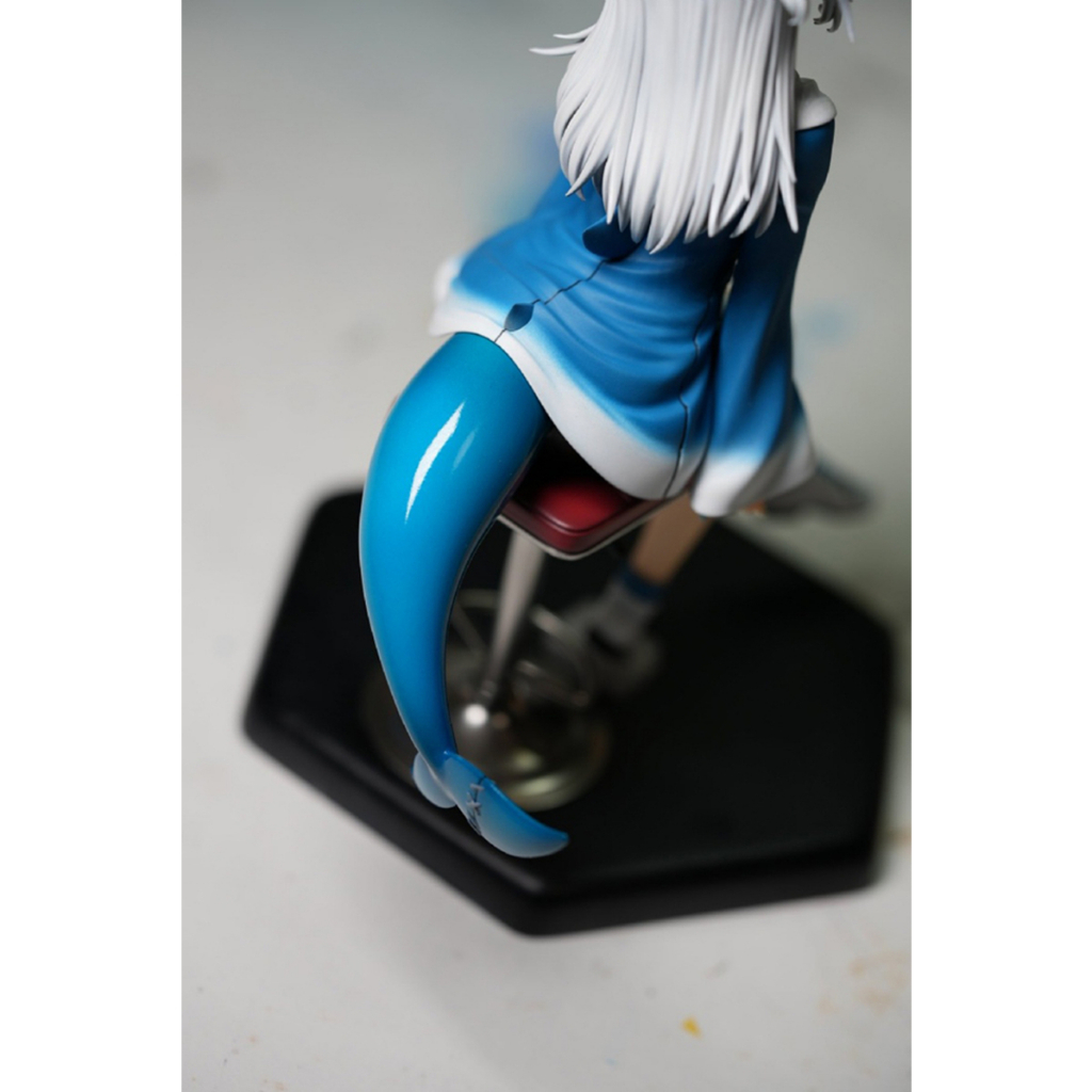 Mô Hình Gawr Gura Tỉ Lệ 1 / 7 Hololive Bằng Nhựa Resin Không Sơn Độc Đáo