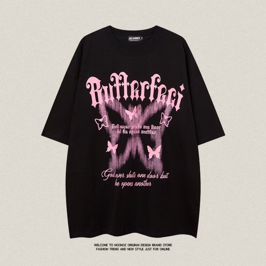 Áo Thun Cotton Ngắn Tay Dáng Rộng In Họa Tiết Thời Trang Mùa Hè Dành Cho Nam Và Nữ