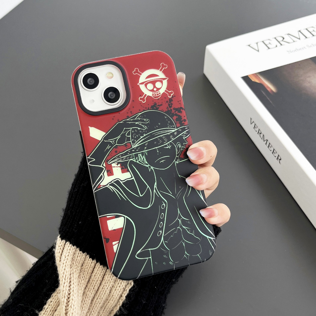 Ốp Điện Thoại Chống Rơi Hình Vua Hải Tặc Cho iPhone 11 12 13 14 pro max 12 pro max 13 pro max 14 pro max