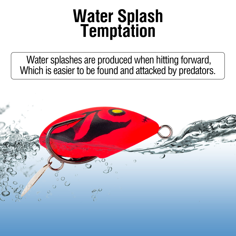 1 Mồi Câu Cá Giả Hình Ếch Nhảy Múa Mềm Mini 9 Màu 4cm / 6g