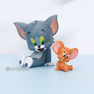 Catimini set 2 búp bê tom và jerry dễ thương xinh xắn