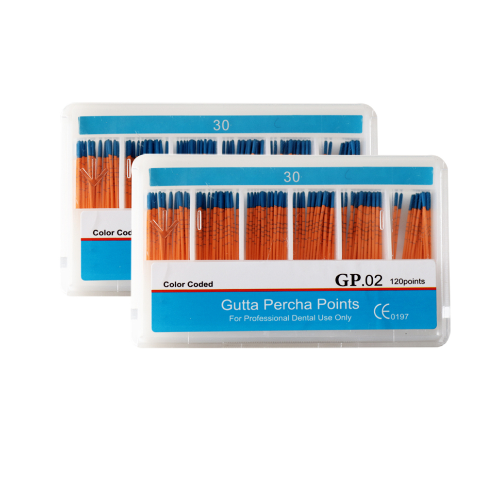 Hộp 120 Cuộn Băng Keo Thấm Hút Tốt Kích Thước 02 # 30# Cân Điện Tử Gutta Percha Có Thang Đo Points Gutta Percha with Scale