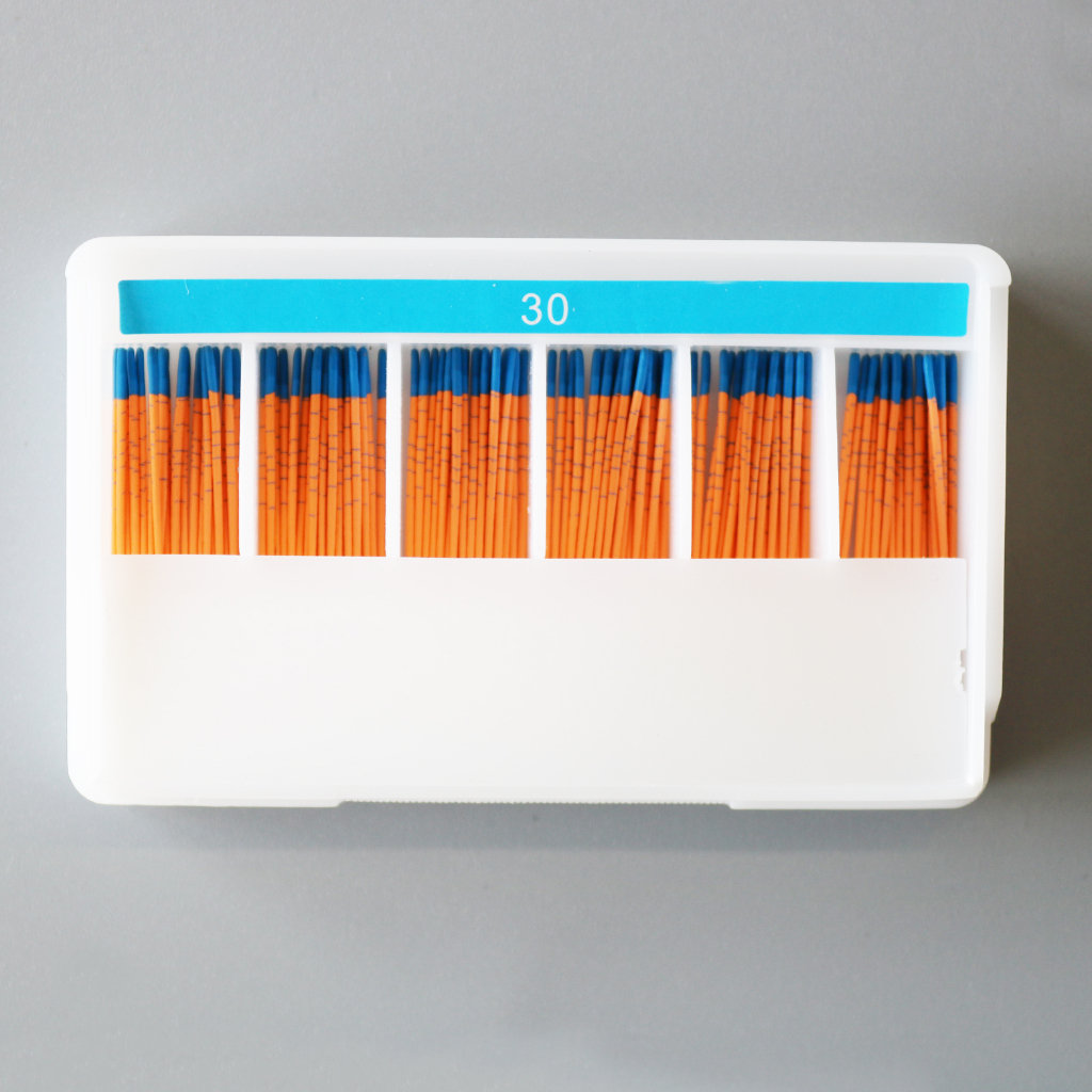 Hộp 120 Cuộn Băng Keo Thấm Hút Tốt Kích Thước 02 # 30# Cân Điện Tử Gutta Percha Có Thang Đo Points Gutta Percha with Scale