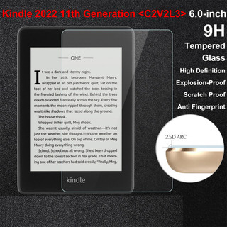Kính cường lực chất lượng cao kindle 2022 6.0 "hoàn toàn mới cho amazon kindle 2022 thế hệ thứ 11 c2v2l3 6.0 inch đầu đọc sách điện tử phim bảo vệ màn hình chống cháy nổ 9h hd