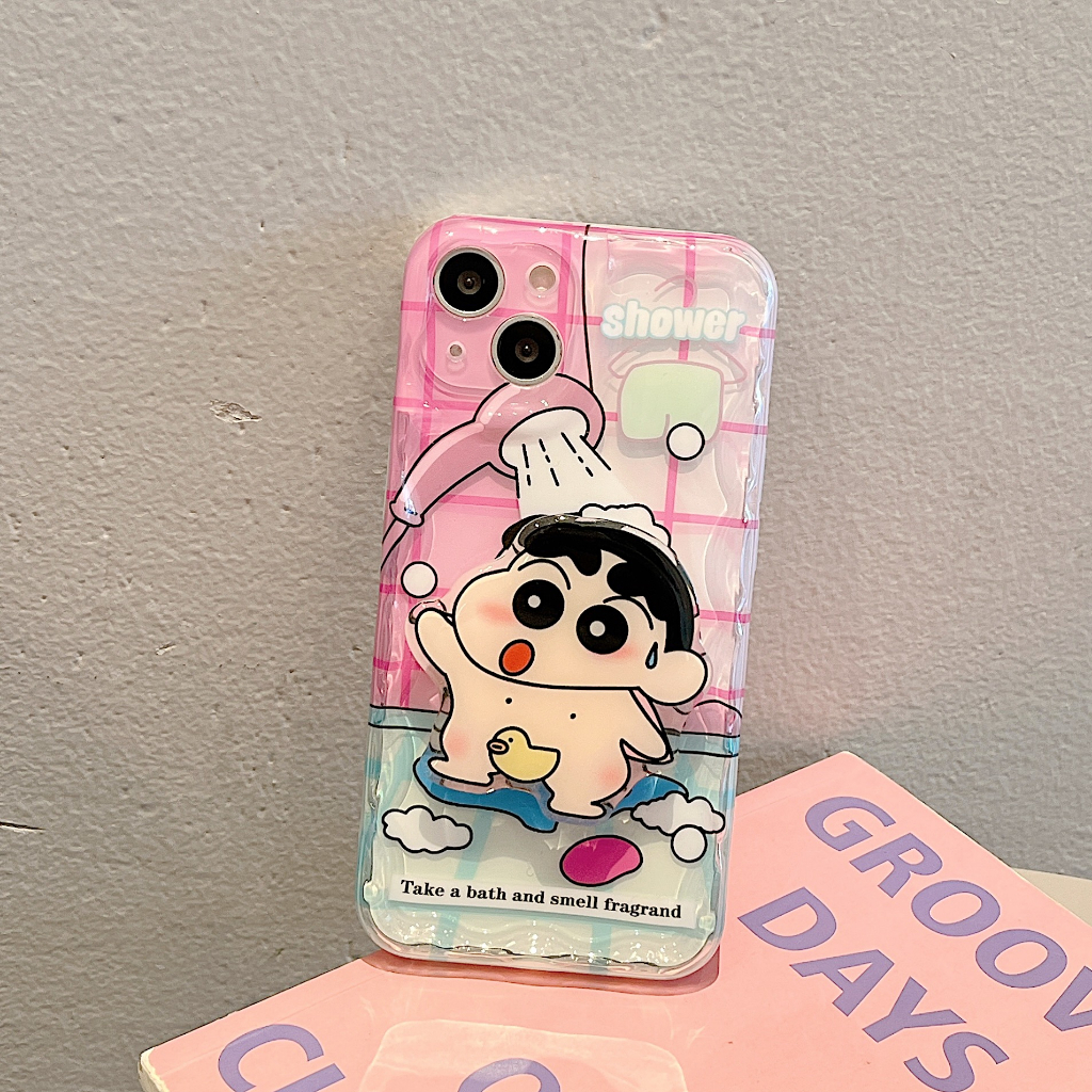 Ốp Lưng Bé shin Ngộ Nghĩnh Nhiều Mẫu Mã Cho Điện Thoại iPhone 14Promax 14Pro 14Plus 14 13Promax 13Pro 13 12Promax 12Pro 12 11Promax 11