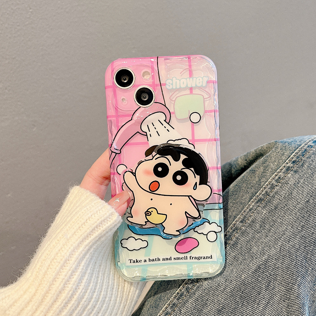 Ốp Lưng Bé shin Ngộ Nghĩnh Nhiều Mẫu Mã Cho Điện Thoại iPhone 14Promax 14Pro 14Plus 14 13Promax 13Pro 13 12Promax 12Pro 12 11Promax 11