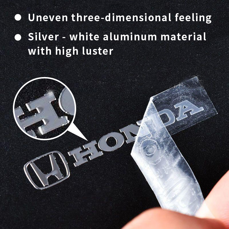 Bc 4,5 cm logo xe hơi 3d nhãn dán kim loại nội thất xe vô lăng điều khiển trung tâm bảng điều khiển xe decal dán xe kim loại cá nhân hóa cao cấp