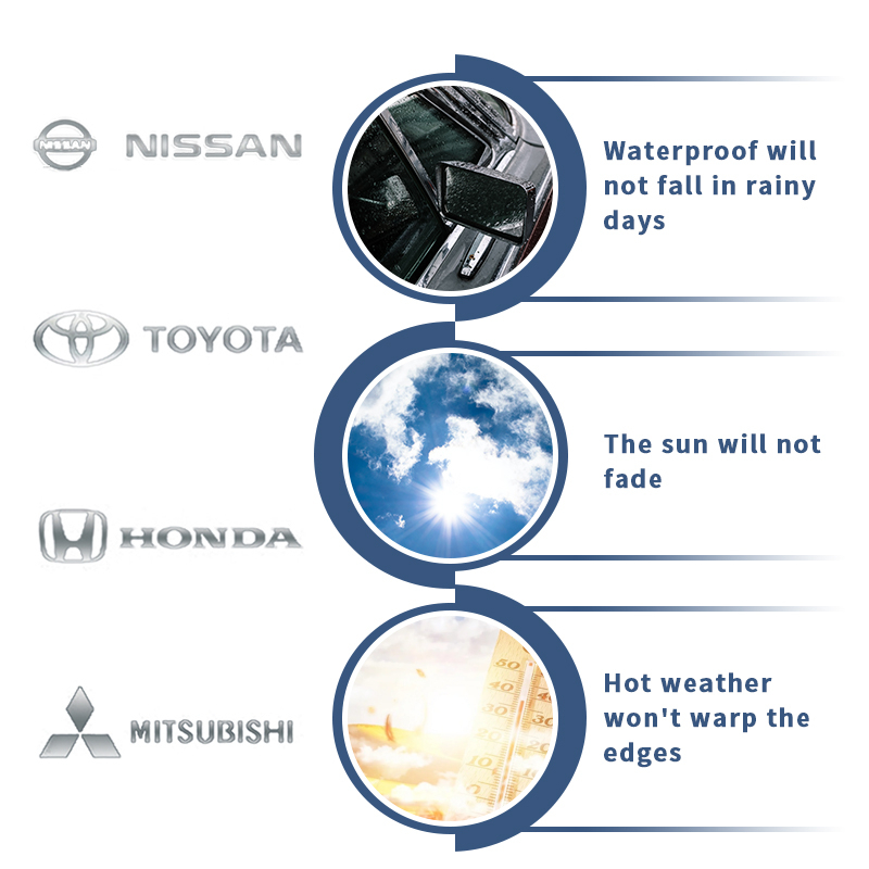 Bc 4,5 cm logo xe hơi 3d nhãn dán kim loại nội thất xe vô lăng điều khiển trung tâm bảng điều khiển xe decal dán xe kim loại cá nhân hóa cao cấp