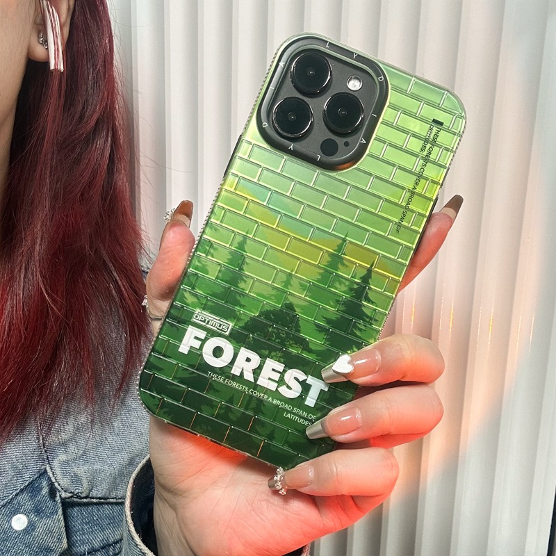 Ốp Điện Thoại Acrylic Cứng / Mặt Trời / Cây Cối Cho compatible for iPhone 11 12 13 14 pro max