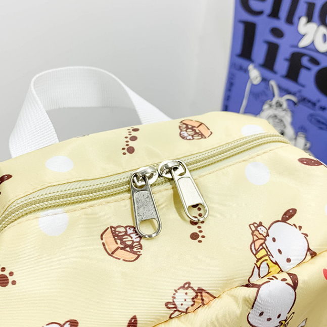 Balo Đi Học Cỡ Lớn In Hình Chú Chó Pochacco Pacha Dành Cho Nữ