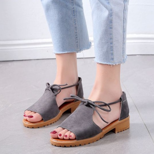 Hàng Mới Về Mới Giày Sandal Đế Bằng Chống Trượt Thời Trang Mùa Hè Hàn Quốc Dành Cho Nữ
