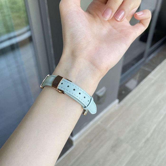 Dây Đeo Bằng Da Dành Cho iWatch 45mm 41mm 44mm 42mm 49mm iWatch 8 7 6 SE 5