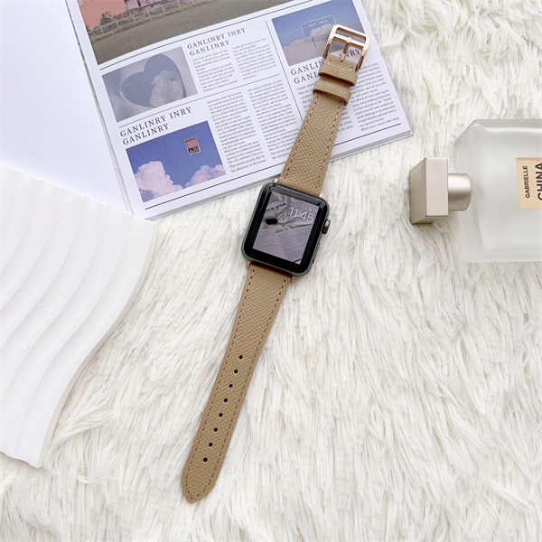 Dây Đồng Hồ Thông Minh Bằng Da Chống Nước Cho iWatch 7 / 6 / 5 / 4 / 3 / 2 / 1 / SE Generation 38 / 40 / 41 / 42 / 44 / 45