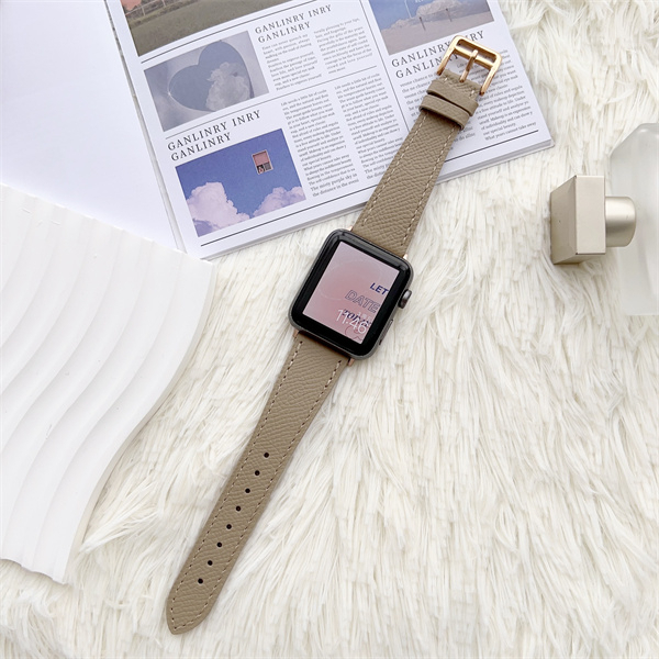 Dây Đồng Hồ Thông Minh Bằng Da Chống Nước Cho iWatch 7 / 6 / 5 / 4 / 3 / 2 / 1 / SE Generation 38 / 40 / 41 / 42 / 44 / 45