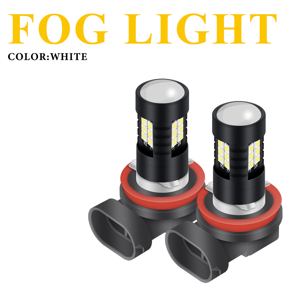 1 Đèn Pha Sương Mù DRL H11 H8 H3 H7 H1 HB4 HB3 H16 9005 9006 H27 880 881 18SMD 3030 Chất Lượng Cao