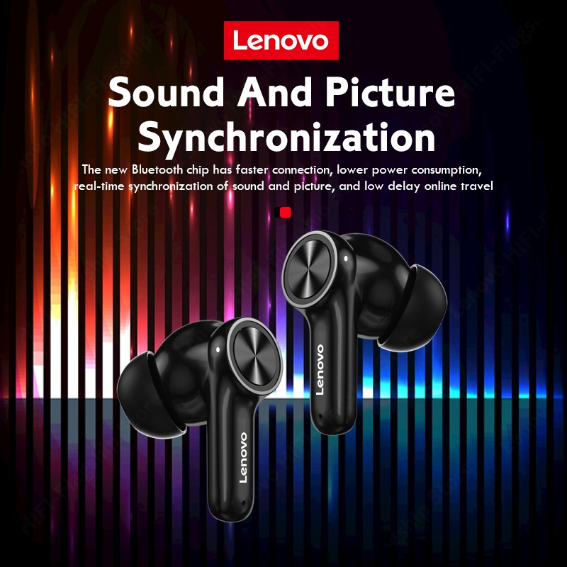 LENOVO Tai Nghe Bluetooth Không Dây Chống Tiếng Ồn HIFI Có Mic LP70