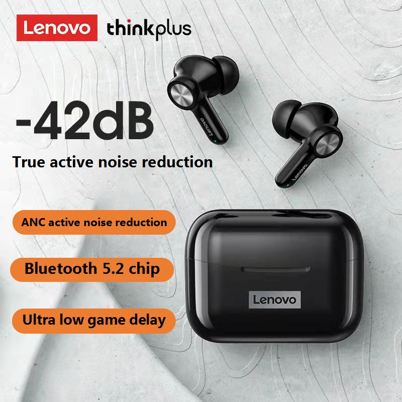 LENOVO Tai Nghe Bluetooth Không Dây Chống Tiếng Ồn HIFI Có Mic LP70