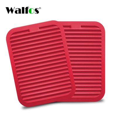 Tấm lót đĩa chảo bàn ăn WALFOS bằng silicon cách nhiệt chống trượt tiện lợi