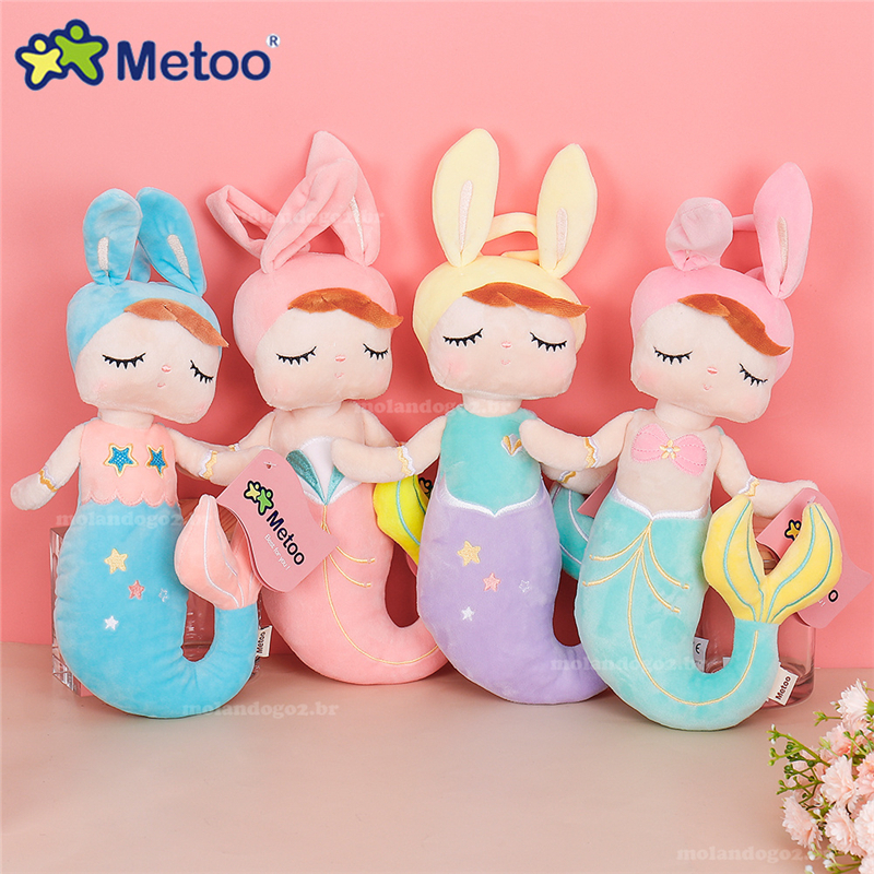 Nàng Tiên Cá Nhồi Bông 38cm Xinh Xắn