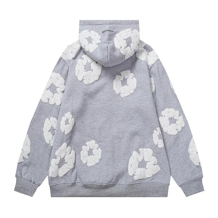 Áo hoodie cotton Họa Tiết Thêu Thời Trang Cho Nam Nữ