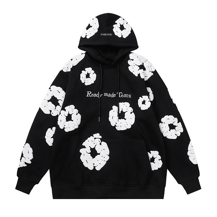 Áo hoodie cotton Họa Tiết Thêu Thời Trang Cho Nam Nữ