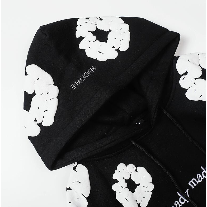 Áo hoodie cotton Họa Tiết Thêu Thời Trang Cho Nam Nữ