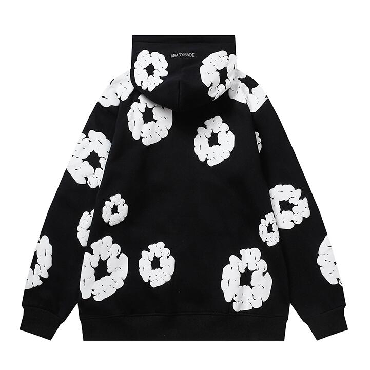 Áo hoodie cotton Họa Tiết Thêu Thời Trang Cho Nam Nữ