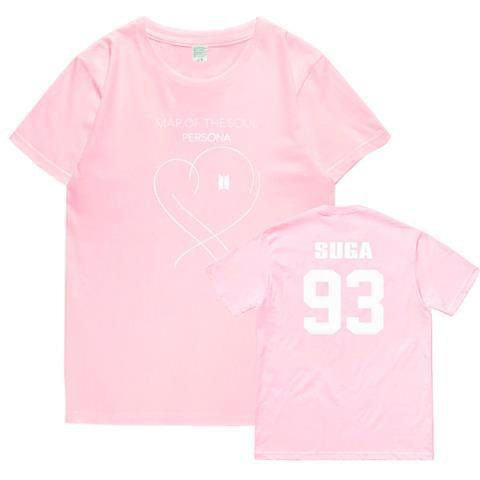 Áo Thun cotton Tay Ngắn In Tên Thành Viên Nhóm Nhạc Bts bangtan boys album jungkook Supa v rm Phong Cách harajuku Thường Ngày Cho Nam Và Nữ