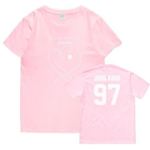 Áo Thun cotton Tay Ngắn In Tên Thành Viên Nhóm Nhạc Bts bangtan boys album jungkook Supa v rm Phong Cách harajuku Thường Ngày Cho Nam Và Nữ