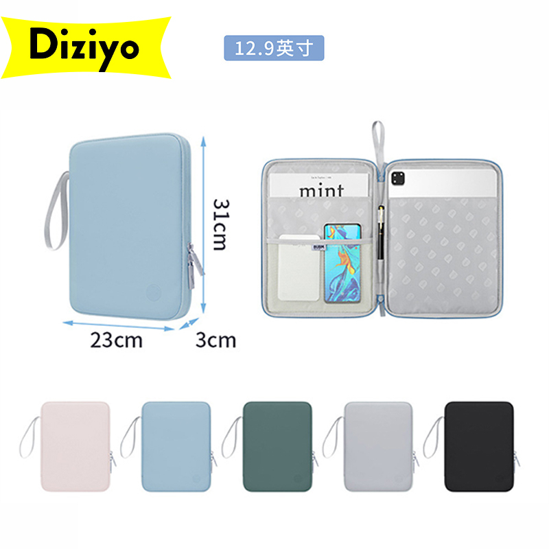 Túi Đựng Máy Tính Bảng Chống Sốc Chống Thấm Nước Cho Apple Macbook Pro 11 12.9 inch Samsung Galaxy Tab S7 / S8 Plus