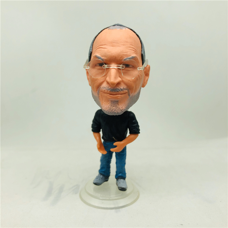 Mô Hình Búp Bê Steve Jobs Cao 7cm Dùng Làm Quà Tặng Cho Iphone
