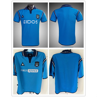 Áo Bóng Đá Câu Lạc Bộ manchester city Phong Cách retro 2001 2002 2023