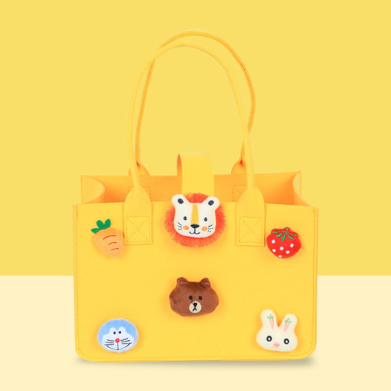 MISCHA Túi Xách Họa Tiết Hoạt Hình Dễ Thương Cho Bé